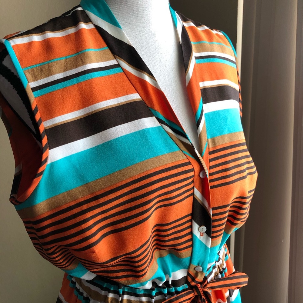 Alex Marie Striped Dress - Picture 4 of 8